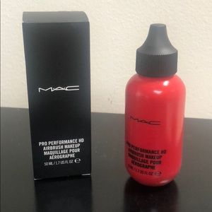 MAC Pro Performance HD Airbrush Makeup 50ML: Red